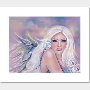 Charmaine angel by Renee Lavoie Posters and Art